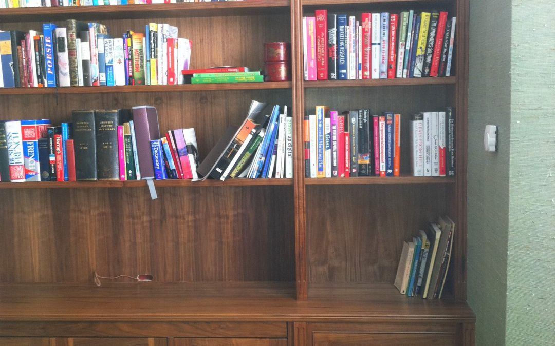 Walnut Bookcase